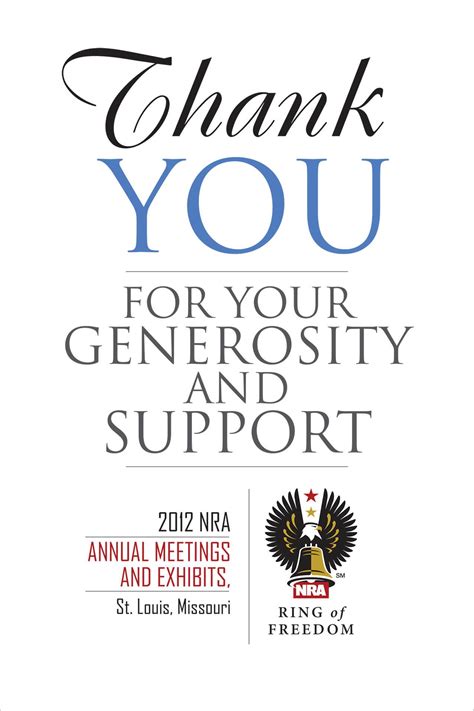thank you sponsor poster template